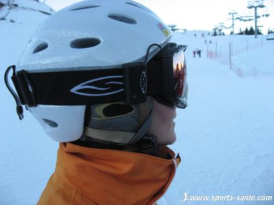 photo de casque de snowboard